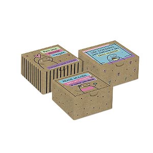 Caixa P/ 4 Brigadeiros Flork - 10 Unidades -  Cromus - Rizzo
