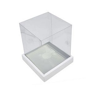 Caixa Gourmet para Ovo em Pé Branca - 350g - 5 unidades - Crystal - Rizzo