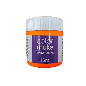 Tinta Facial Líquida Laranja 15 mL - 1 unidade - ColorMake - Rizzo
