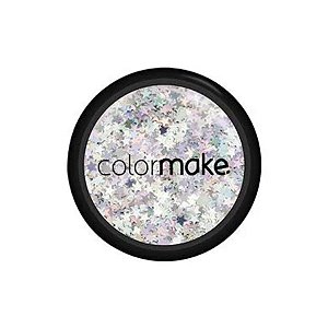 Glitter Shine Estrela Prata 2g - 1 unidade - ColorMake - Rizzo