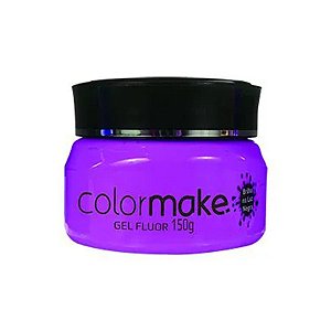 Gel Fluorescente Roxo 150g - 1 unidade - ColorMake - Rizzo
