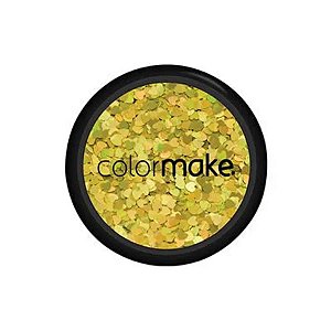 Glitter Shine Coracao Ouro 2g - 1 unidade - ColorMake - Rizzo