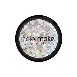 Glitter Shine Borboleta Prata 2g - 1 unidade - ColorMake - Rizzo