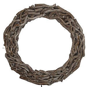 Guirlanda Decorativa 40cm - CINZA - 1 unidade - Rizzo