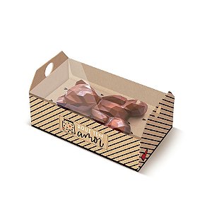 Caixote para Urso de Chocolate 40 g - Tanta Doçura - 6 Unidades - Cromus - Rizzo