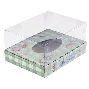 Caixa para Ovo de Colher de 350g a 500g Doce Afeto Pistache - 5 unidades - Decora Festas Ltda - Rizzo
