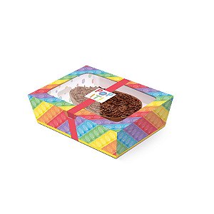 Caixa Practice para Meio Ovo 350g Fidget Toys - 06 Unidades - Cromus -