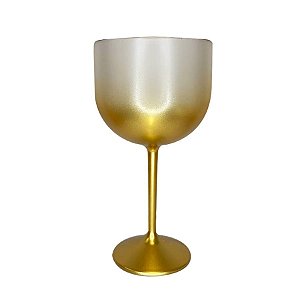 Taça Gin Degrade Dourado 01 Unidade Rizzo