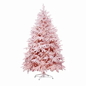 Árvore de Natal Andes Nevada Rosa 1,5 metros - 1un - Cromus Natal - Rizzo