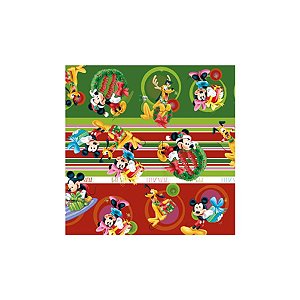 Saco P/ Presente - 15x22cm - Natal Disney - 100 UN - Cromus - Rizzo