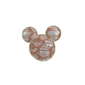Aplique Urso Rendado Branco - 5cm - 2 Un - Artegift - Rizzo