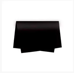Papel de Seda - 48x60cm - Preto - 10 folhas - Villa Pack - Rizzo