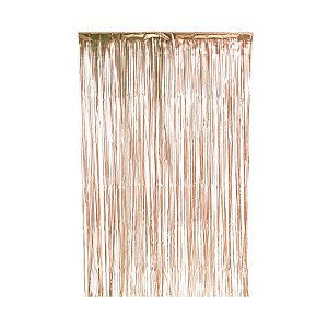 Cortina Decorativa Fosca Dourado L1 x A2 m- 01unidade - Artlille