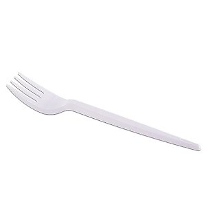 Garfo Refeição Premium Branco - 50 unidades - Prafesta - Rizzo