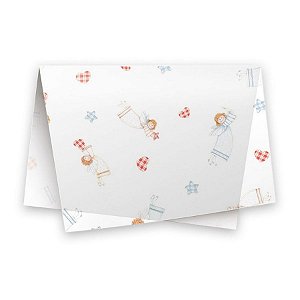 Papel de Seda - 49x69cm - Noite de Paz - 10 folhas - Rizzo