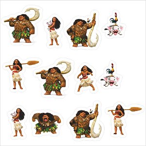 Aplique Imp Cartonato em EVA - Moana- 01 unidade - Piffer - Rizzo