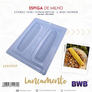 Forma de Acetato Espiga de Milho Especial Cód. 10198 BWB
