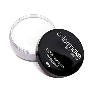 Maquiagem Clown Make Up Branco - 1 unidade - ColorMake - Rizzo