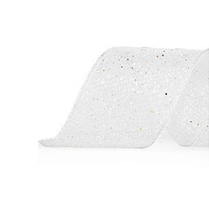 Fita Decorativa Natal Glitter Azul Claro 6,3cmx9,14m - 1 Unidade - Cromus