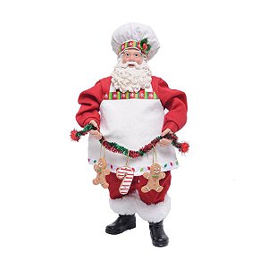 Boneco Natalino - Chef Papai Noel - 01 UN - Cromus - Rizzo