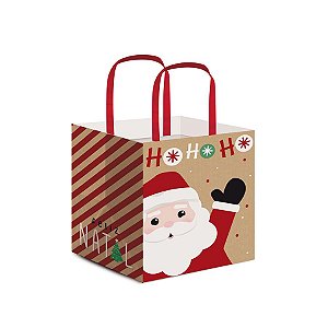Sacola para Panetone - Noelito - 27,5x22x16cm - 10 UN - Cromus - Rizzo