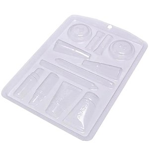 Forma de Acetato Kit Maquiagem I Mod. 1540B Crystal Rizzo Confeitaria