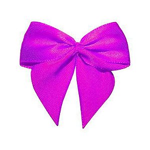 Lacinho Rosa Chiclete Tipo Gravatão - Pct c/ 10 peças - Laços Marcela - Rizzo