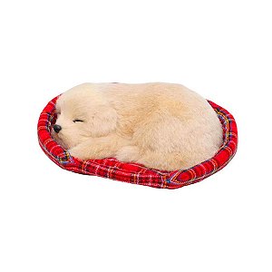 Enfeite Decorativo Cachorro Labrador Deitado - 1 unidade - Cromus - Rizzo