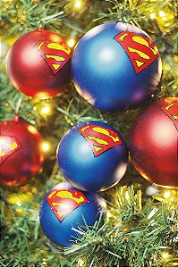 Bola Super Men Sortido 8cm - 4 unidades - Cromus - Rizzo