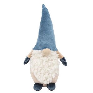 Papai Noel Decorativo Em Pé - Azul - 33cm - 1 unidade - Rizzo
