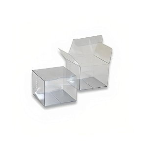 Caixa Transparente de Acetato Ref. Caneca - 10x10x10 - 10 unidades - CAC - Rizzo