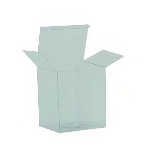 Caixa Transparente de Acetato Ref. 60 - 5,5x5x7cm - 100 unidades - CAC - Rizzo