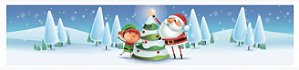 Cinta Mini Panetone Noel Árvore com 5 un. Erika Melkot Rizzo Confeitaria