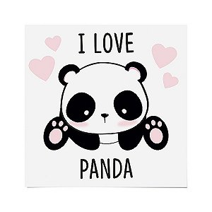 Transfer para Camiseta Festa Panda - Cromus - Rizzo Festas
