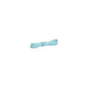 Fio Decorativo Torcido 5 metros Azul Claro e Branco - Cromus Páscoa - Rizzo