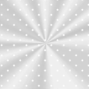 Saco Transparente Decorado - 20x29cm - Poá Branco - 100 unidades - Cromus - Rizzo Embalagens