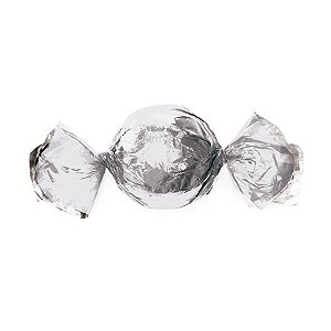 Papel Trufa 14,5x15,5cm - Metalizado Prata - 100 unidades - Cromus
