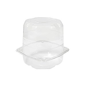 Blister (Forma para Panetone) Transparente 500g Galvanotek Rizzo Confeitaria