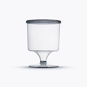 Taça PIT 150 com Tampa - 05 unidades - Plastilânia