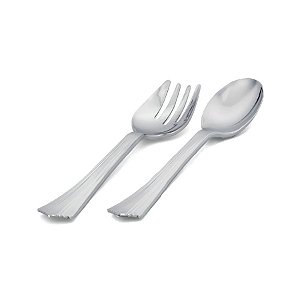 Talher de Serviço Prata - 22,5 cm - 2 unidades - Rizzo - Rizzo