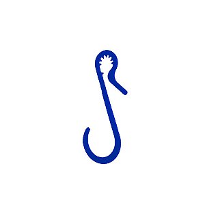 Cabides para Ovos de Páscoa - Azul - 10 unidades - Cromus Páscoa - Rizzo