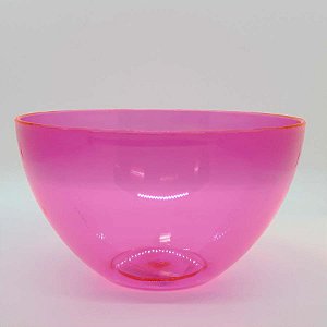 Tigela Bowl Pink Transparente 900 ml - 1 Unidade - Agraplast - Rizzo