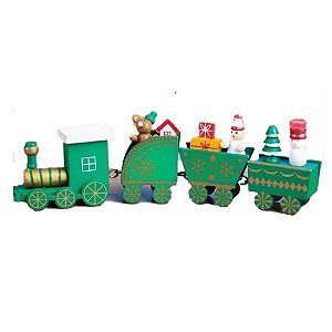 Mini Trem Natalino - Modelo D - 1 unidade - Rizzo
