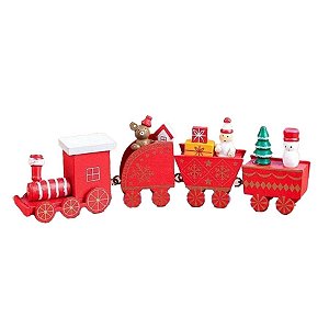 Mini Trem Natalino - Modelo C - 1 unidade - Rizzo