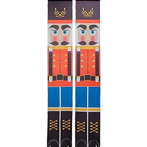 Banner de Natal - Soldado de Chumbo - 180x30cm - 1 unidade - Cromus - Rizzo