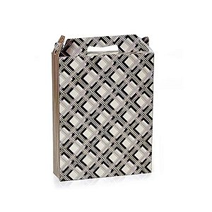 Caixa Maleta Retangular Vertical - Belga - 15cm - 10 unidades - Cromus - Rizzo