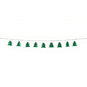Cordão Decorativo de Natal - Árvores de Natal - 150cm - 1 unidade - Cromus - Rizzo