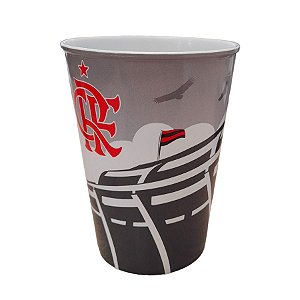 Copo de Plástico Flamengo - 320 ml - 1 unidade - Plasútil - Rizzo