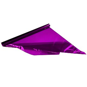 Papel Celofane Roxo Escuro 1m x 85cm  - 5 unidades - Cromus - Rizzo