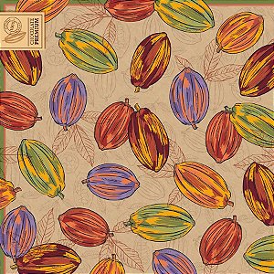 Saco Express 49x49cm para Ovos de 750g a 1kg - Cacau Tropical - 5 unidades - Cromus - Rizzo